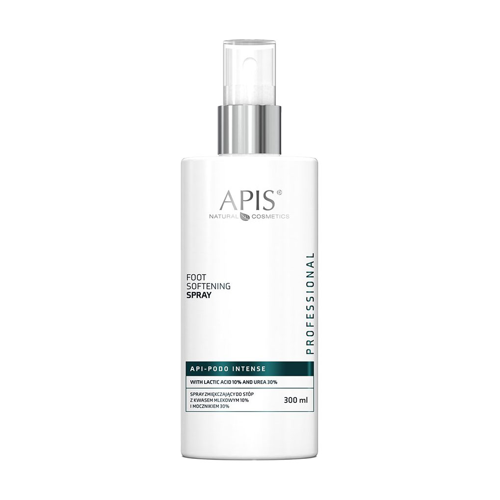 Пом'якшувальний спрей для ніг Apis Natural Cosmetics Api-Podo Intense Foot Softening Spray з AHA, BHA та сечовиною 30%, 300 мл